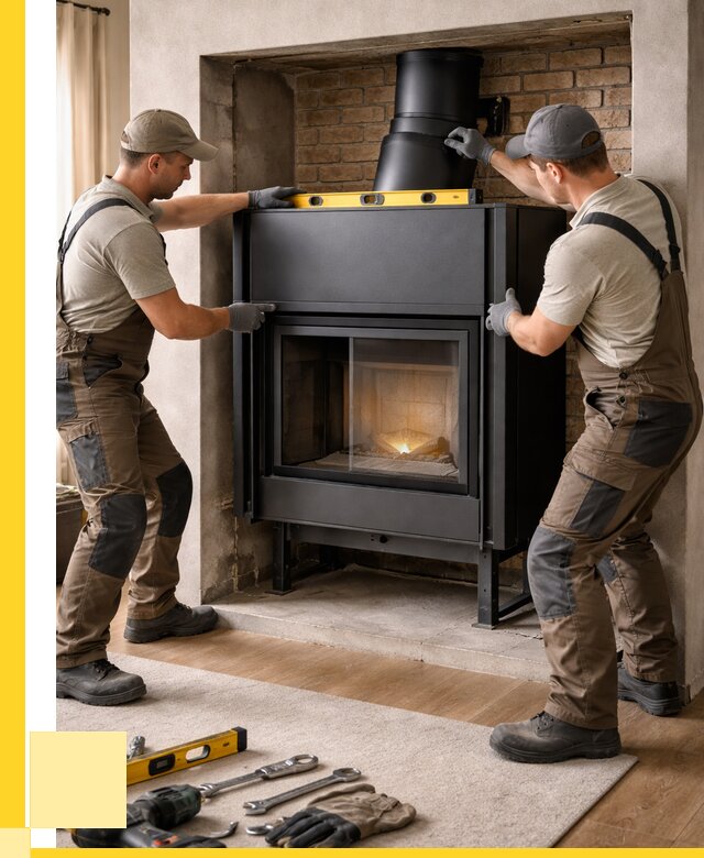 Установка каминных топок в Орске под ключ от 18612 р. | ЭриданРск