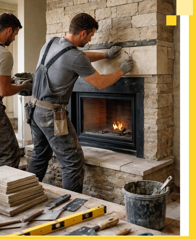 Проектирование и установка открытых каминов в Орске