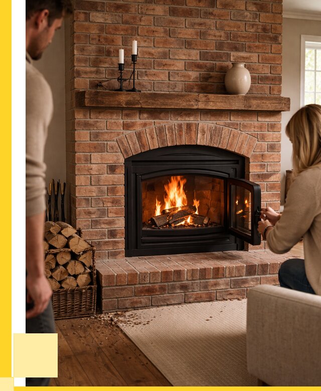 Кирпичные камины под ключ в Орске от 155100 р. | ЭриданРск