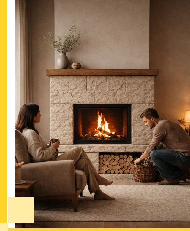 Камины для дома в Орске под ключ от 155100 р. | ЭриданРск