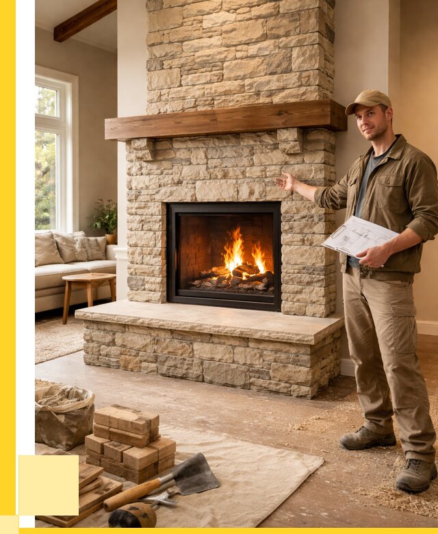 Камины под ключ в Орске от 186120 р. | ЭриданРск — установка