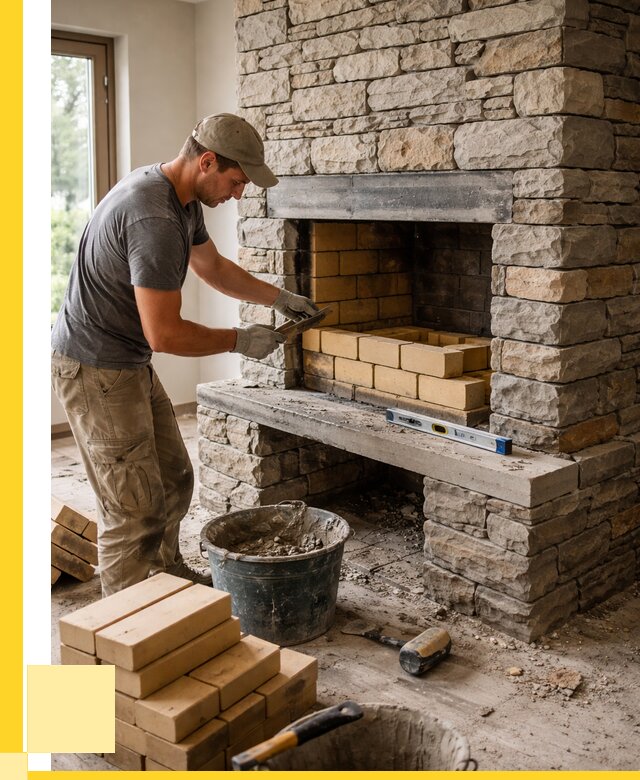 Кладка каминов и камина в Орске от 25850 р. ЭриданРск