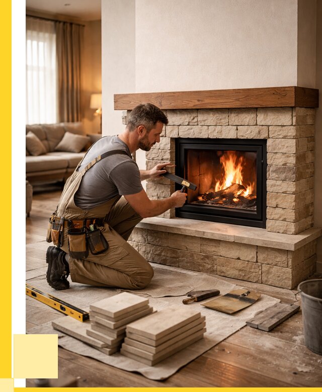 Строительство каминов в Орске от 155100 р., ЭриданРск - под ключ