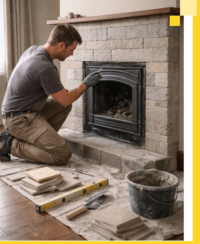 Профессиональный ремонт каминов в Орске восстановление и сервис