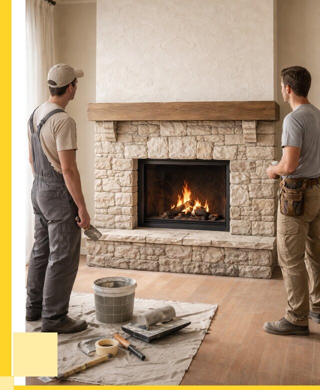 Отделка каминов в Орске от 6721 р. под ключ | ЭриданРск