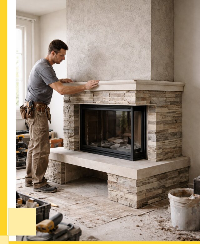 Изготовление каминов под ключ в Орске от 155100 р. | ЭриданРск