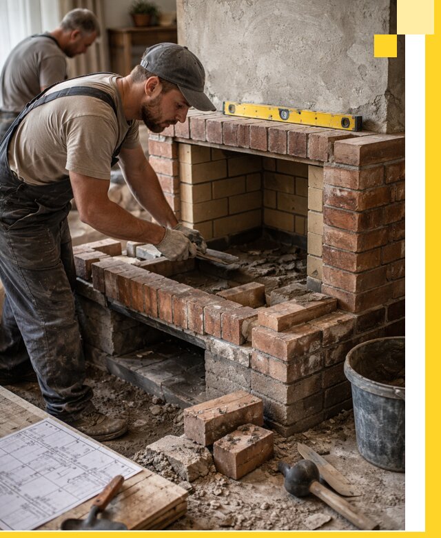 Изготовление и установка каминопечей под ключ в Орске