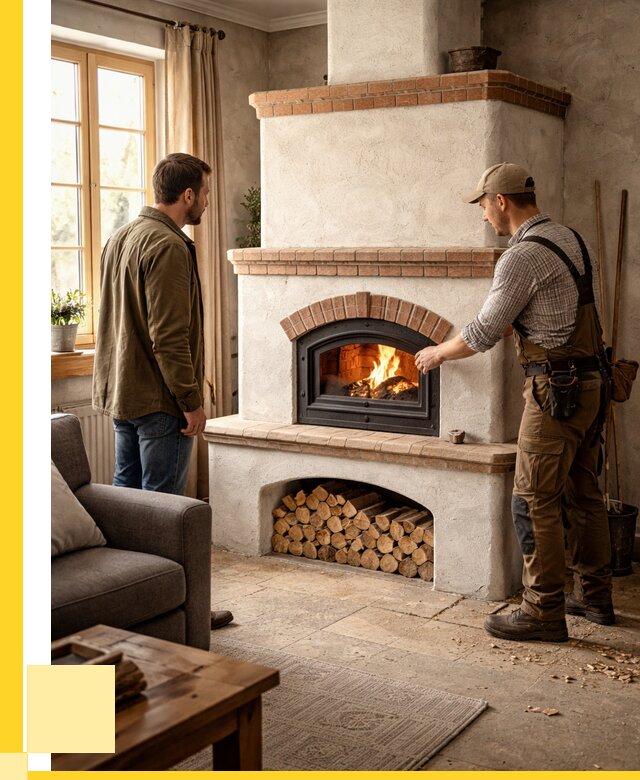 Печи камины в Орске: кирпичные, изразцовые от 62040 р. | ЭриданРск