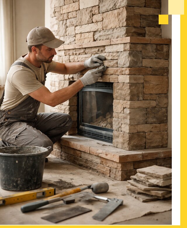 Проектирование и установка печей-каминов под ключ в Орске