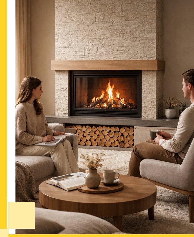 Камины со стеклом в Орске от 186120 р. | ЭриданРск — топки 3 стекла