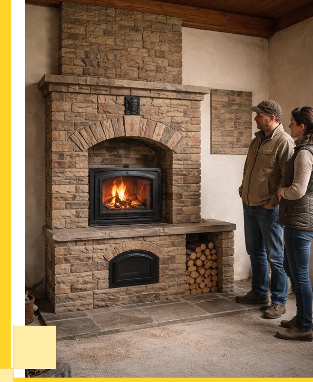 Кирпичная печь под ключ в Орске от 155100 р. | ЭриданРск