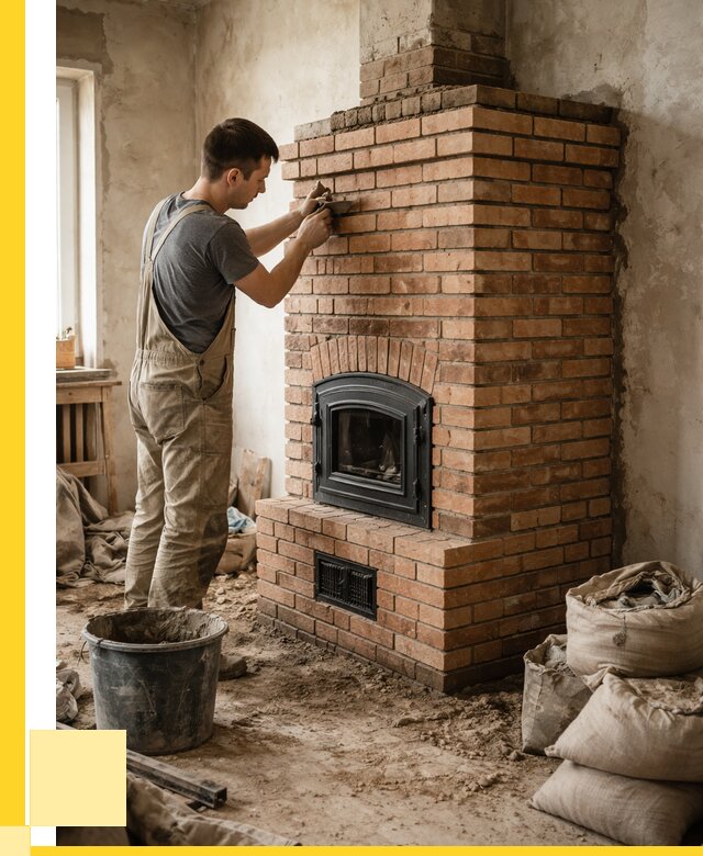 Строительство печей в Орске от 67210 р. под ключ, ЭриданРск