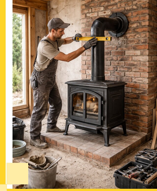 Монтаж печей установка банной печи в Орске от 15510 р. | ЭриданРск