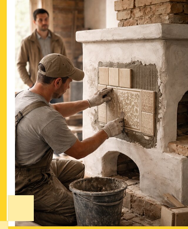 Отделка печей и банных печей в Орске от 36190 р. | ЭриданРск