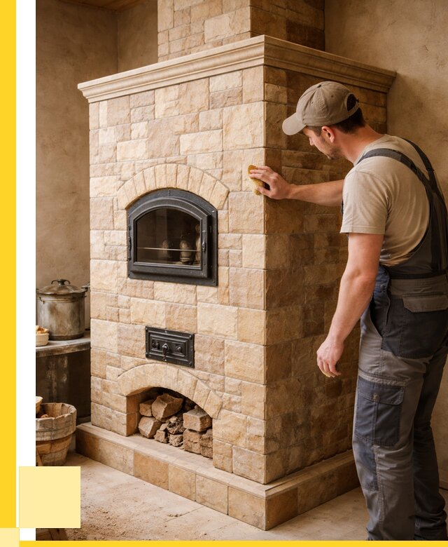 Облицовка печей в Орске от 4653 р. под ключ | ЭриданРск