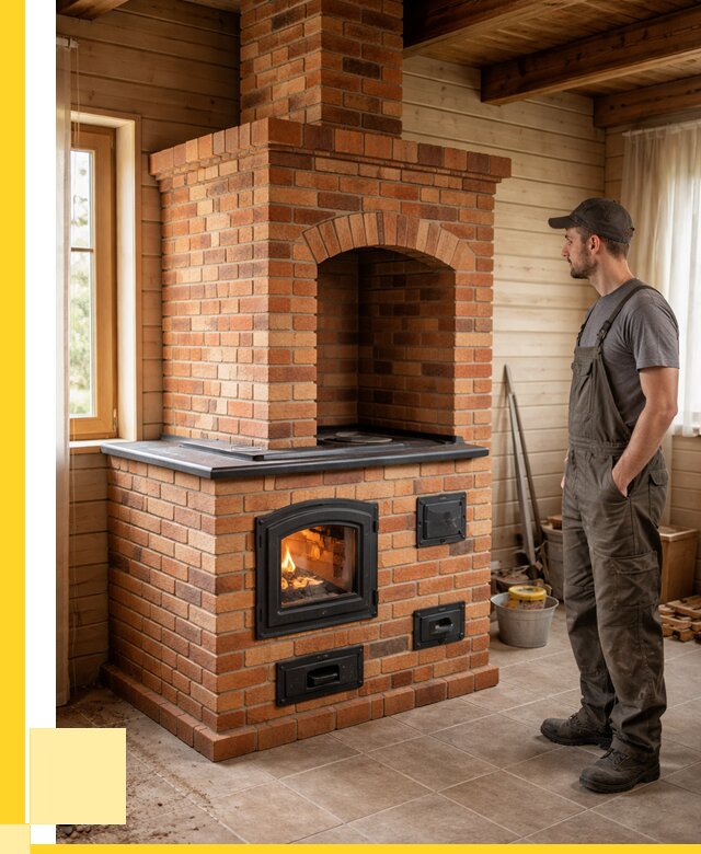 Кирпичные печи в Орске: купить от 155100 р. | ЭриданРск