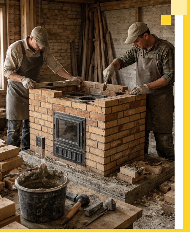 Изготовление и установка варочных печей под ключ в Орске