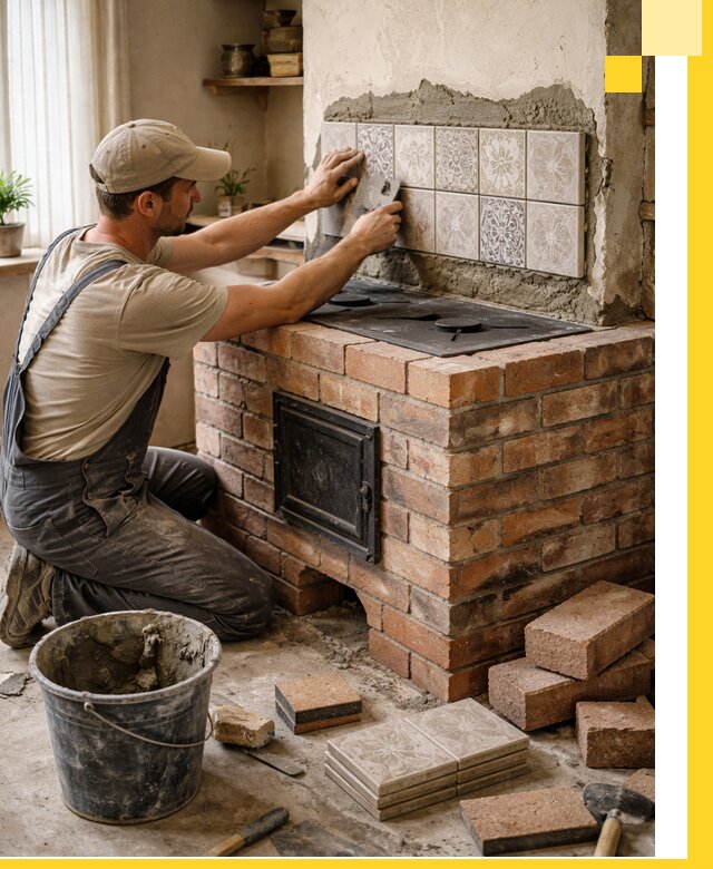 Печи с плитой на заказ монтаж гарантия и сервис в Орске