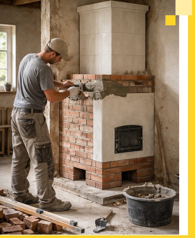 Изготовление и установка печей-голландок под ключ в Орске