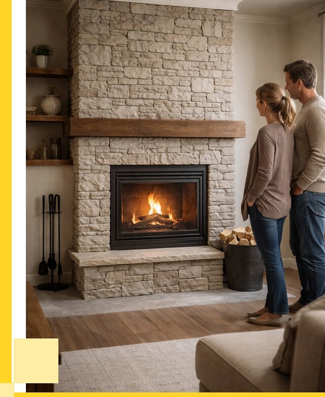 Печи камины под ключ в Орске от 206800 р., ЭриданРск монтаж