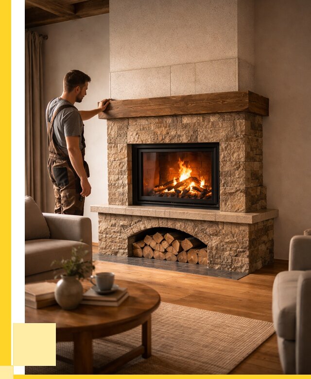 Печи камины для дома под ключ в Орске от 56870 р. | ЭриданРск