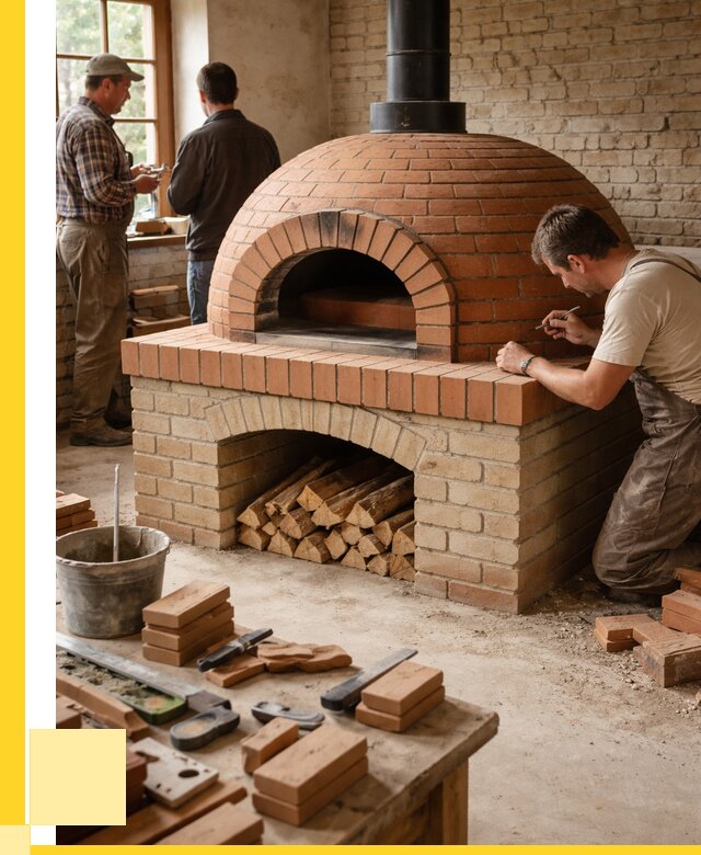 Помпейская печь дровяная для пиццы в Орске | ЭриданРск от 206800 р.