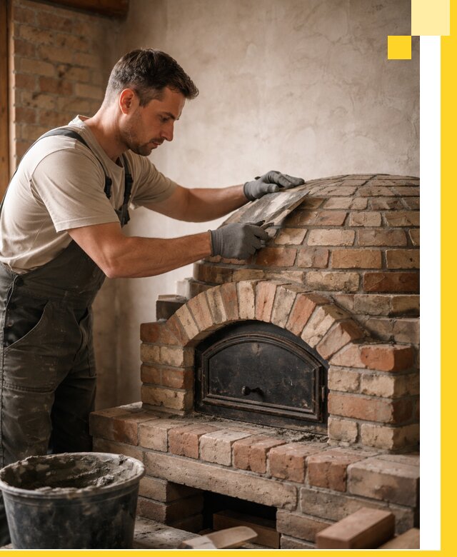 Изготовление и монтаж помпейских печей на заказ в Орске