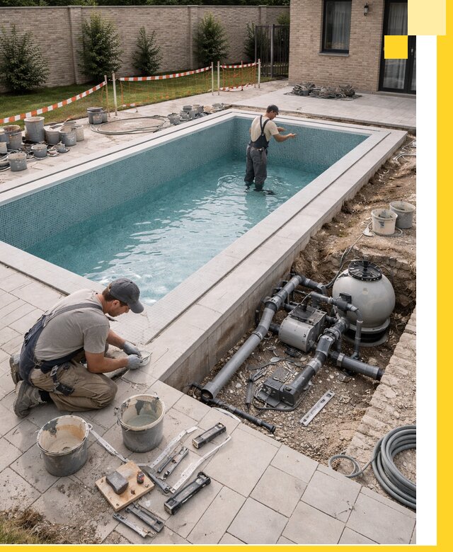 Строительство бассейнов под ключ в Орске: проекты и монтаж