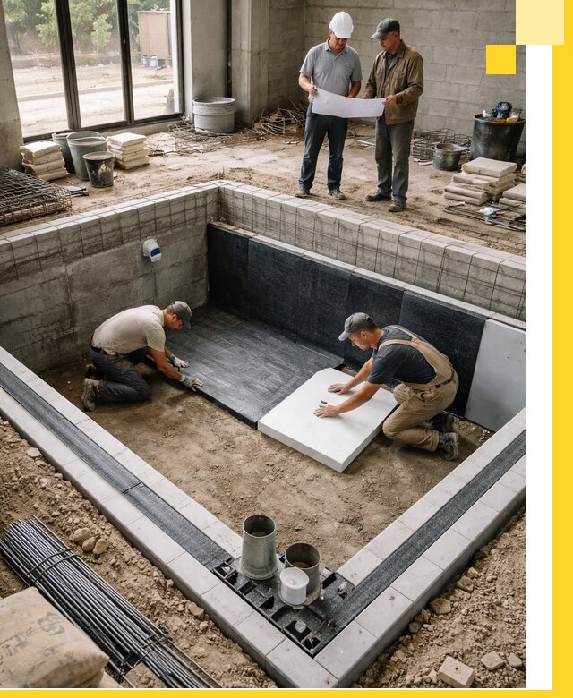 Проекты частных и общественных бассейнов под ключ в Орске