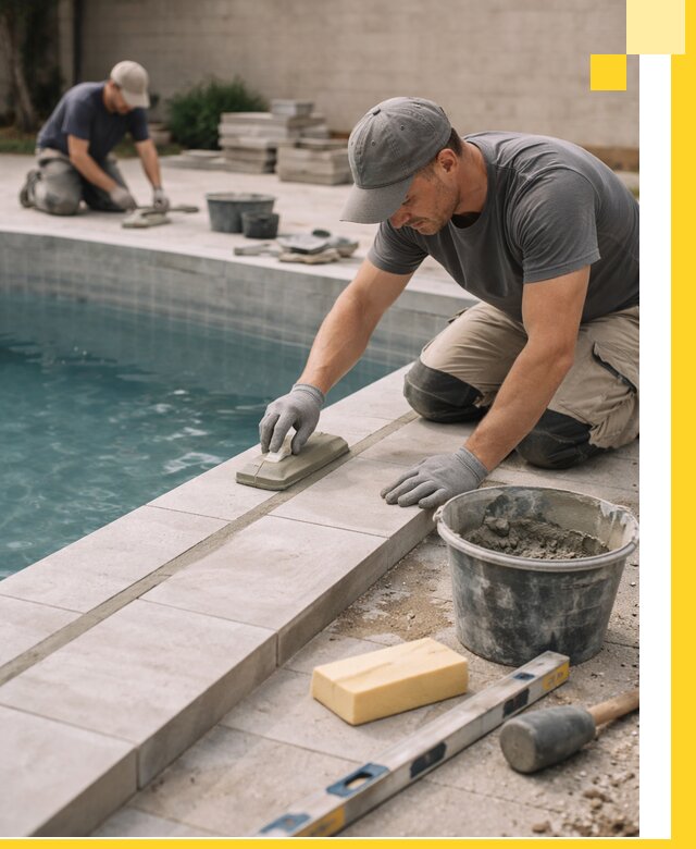 Отделка бассейнов в Орске: декоративная отделка и гидроизоляция