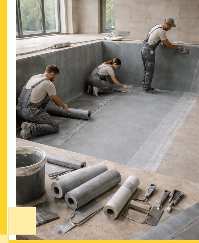 Гидроизоляция бассейнов в Орске от 2068 р., ЭриданРск