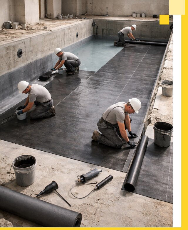 Профессиональная гидроизоляция бассейнов и чаш в Орске под ключ