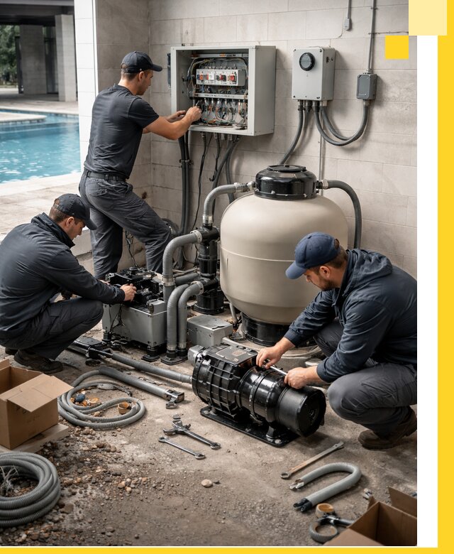 Профессиональный монтаж оборудования для бассейнов в Орске