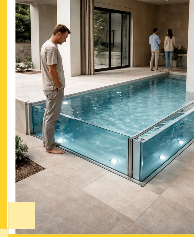 Стеклянные бассейны в Орске от 1240800 р. | ЭриданРск — мозаика