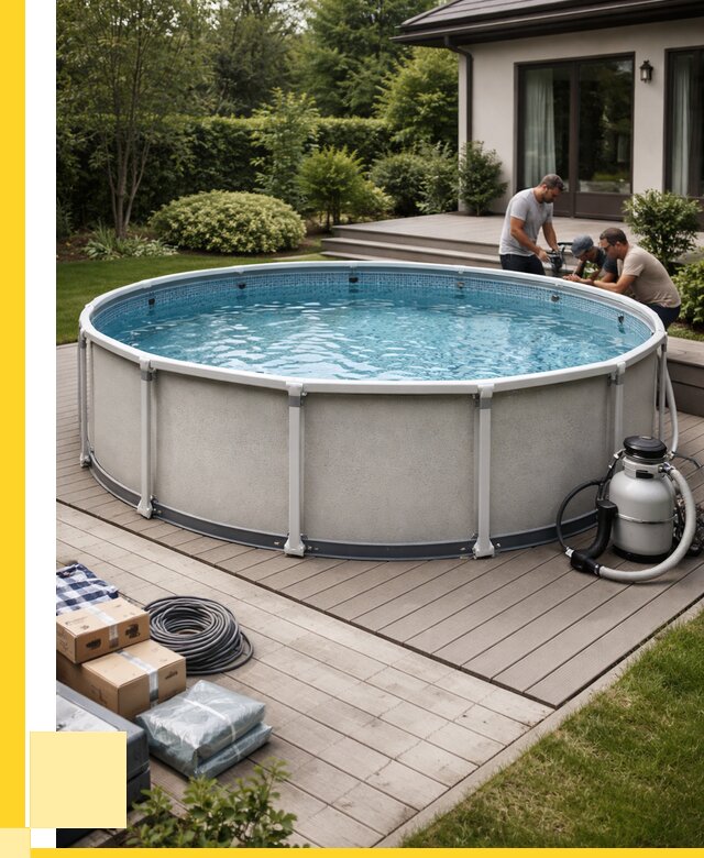 Купить каркасные бассейны в Орске от 46530 р. | ЭриданРск