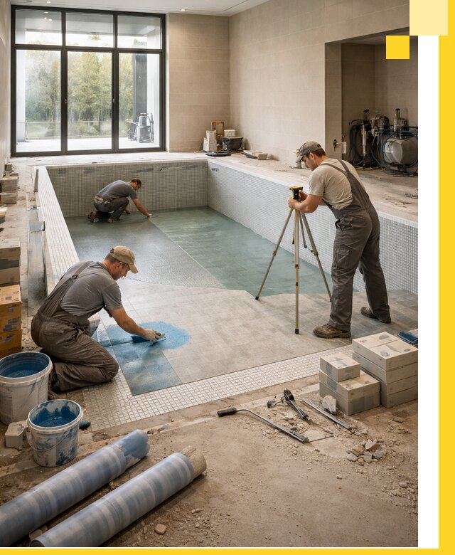 Проект и строительство закрытых бассейнов в Орске под ключ