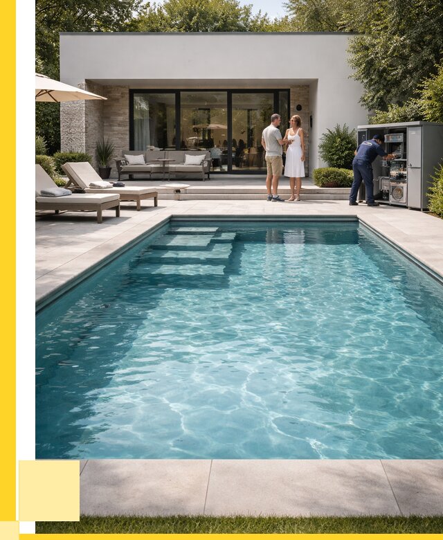 Бассейн в доме в Орске под ключ от 1240800 р. | ЭриданРск