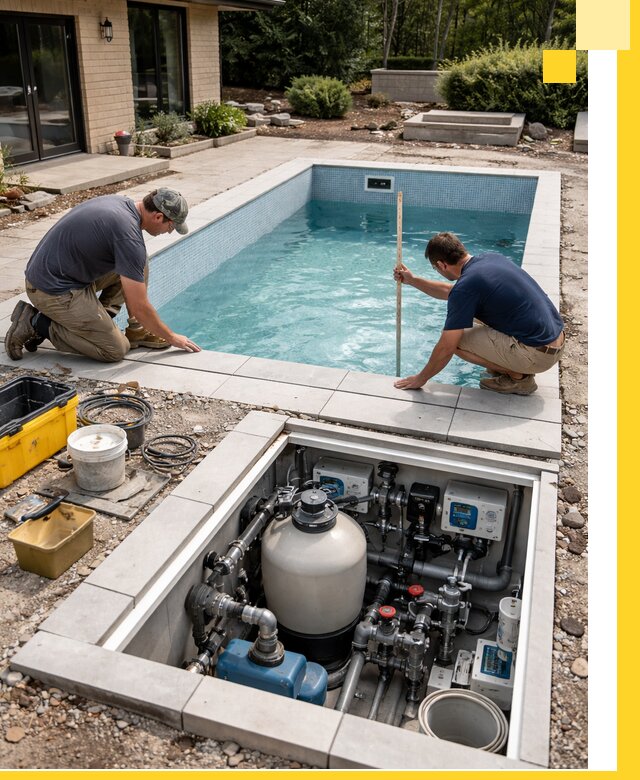 Строительство качественных домашних бассейнов под ключ в Орске