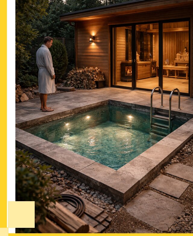 Бани с бассейном под ключ в Орске от 98230 р. | ЭриданРск