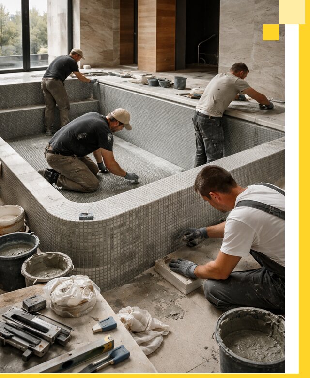 Строительство и установка СПА бассейнов под ключ в Орске