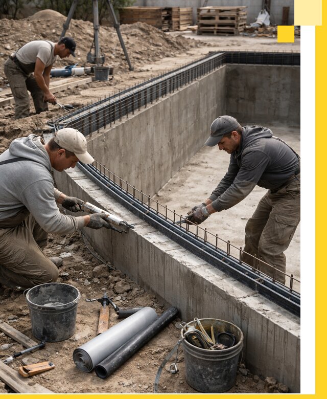 Качественный монтаж чаши бассейна в Орске под ключ с гарантией