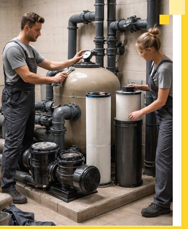 Фильтры и системы фильтрации для бассейнов в Орске