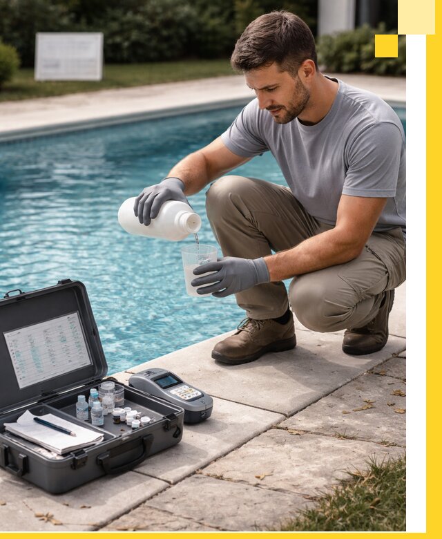 Профессиональная дезинфекция воды в бассейне в Орске