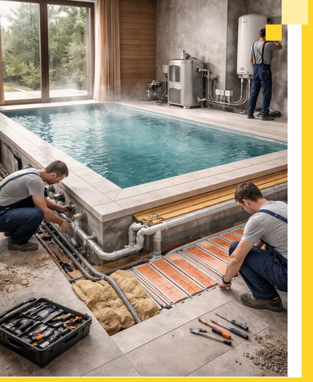 Проектирование и строительство тёплых бассейнов в Орске