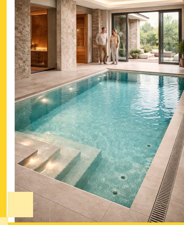 Бассейн во дворе в Орске: проект, отделка от 1240800 р. | ЭриданРск