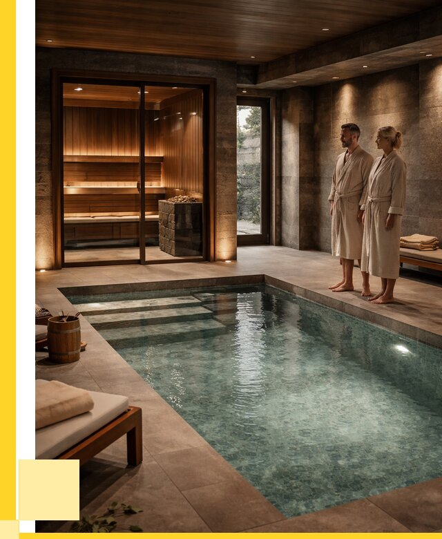 Сауна с большим бассейном в Орске от 1240800 р. ЭриданРск