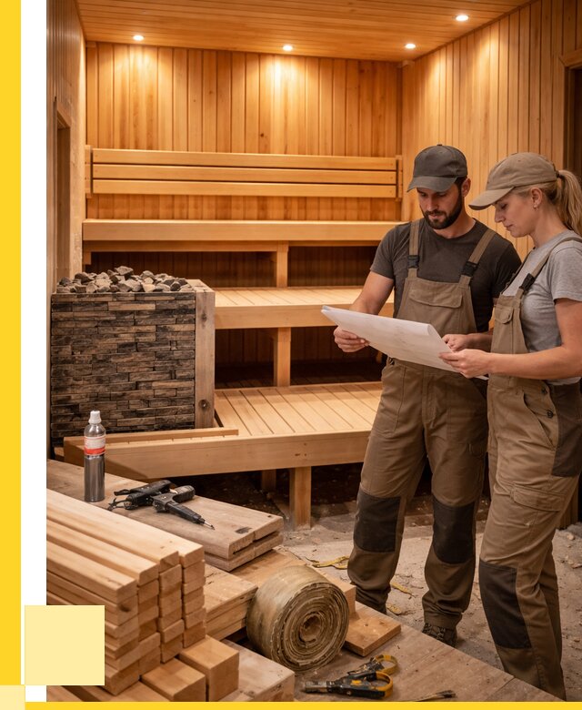 Строительство саун в Орске под ключ от 258500 р., ЭриданРск