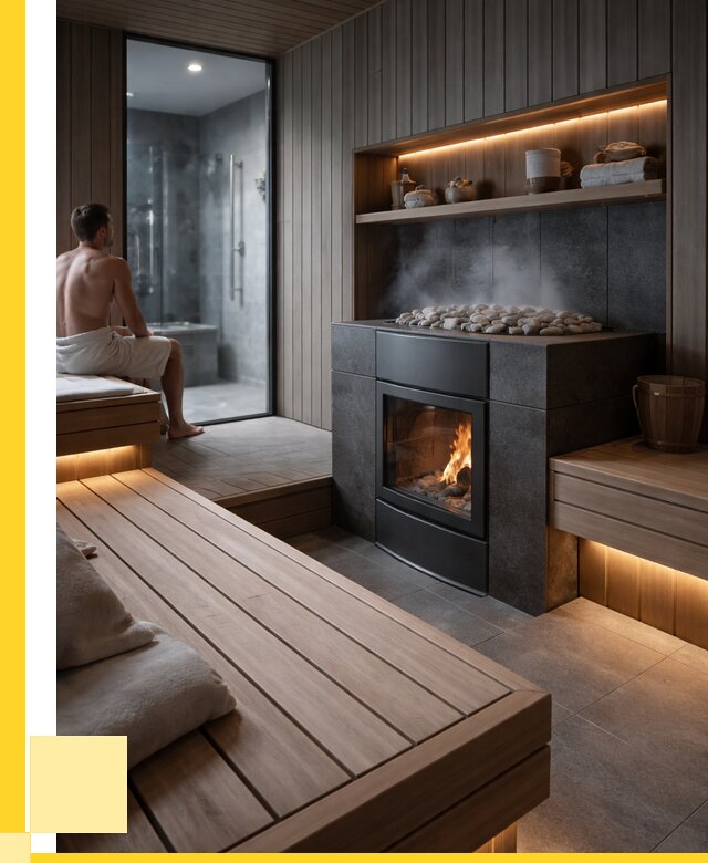 Проект сауны в частном доме в Орске от 36190 р. | ЭриданРск