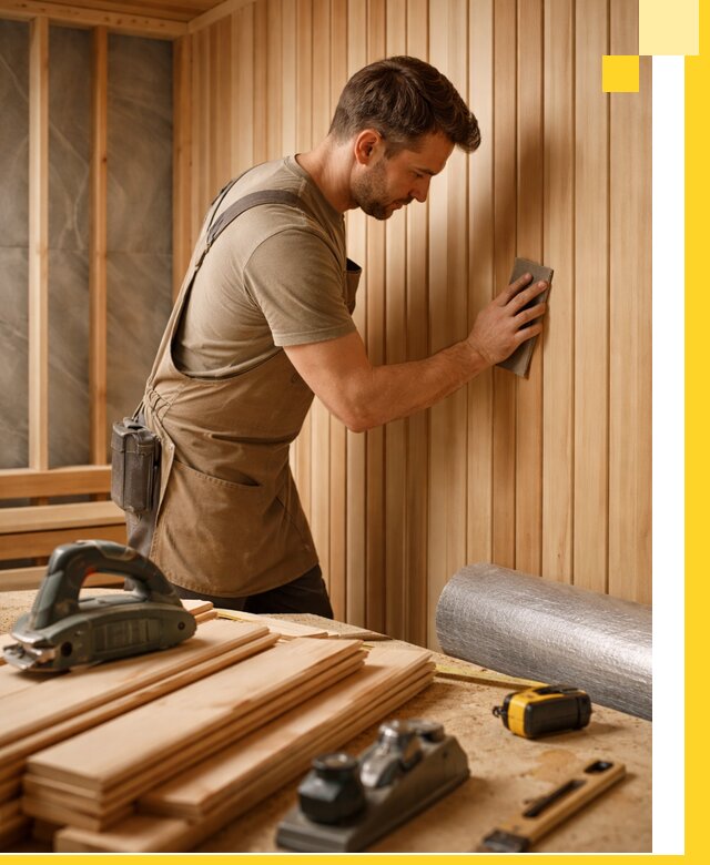 Профессиональная отделка саун и парных под ключ в Орске