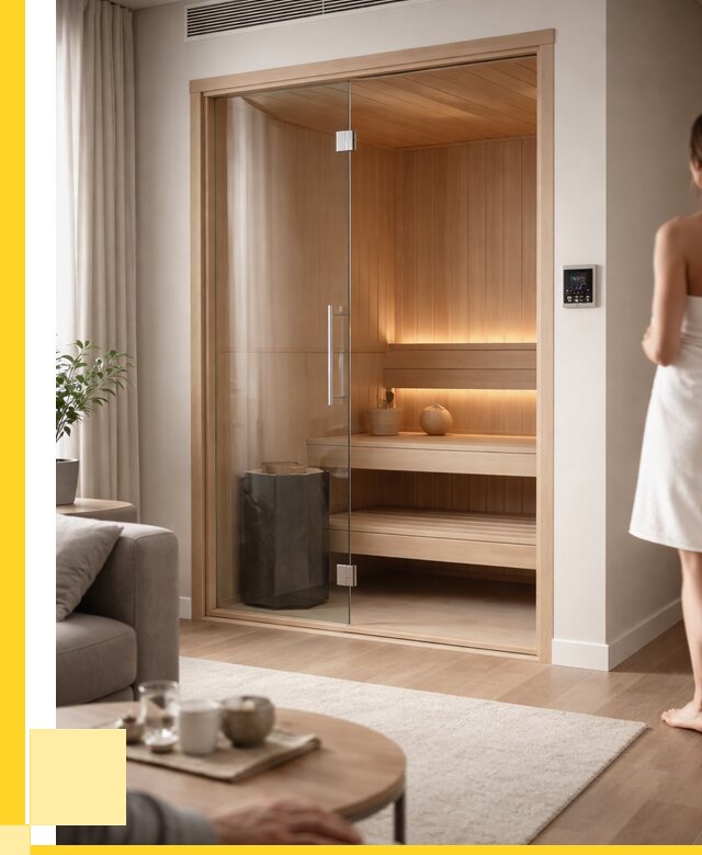 Сауна в квартире под ключ в Орске от 124080 р. ЭриданРск